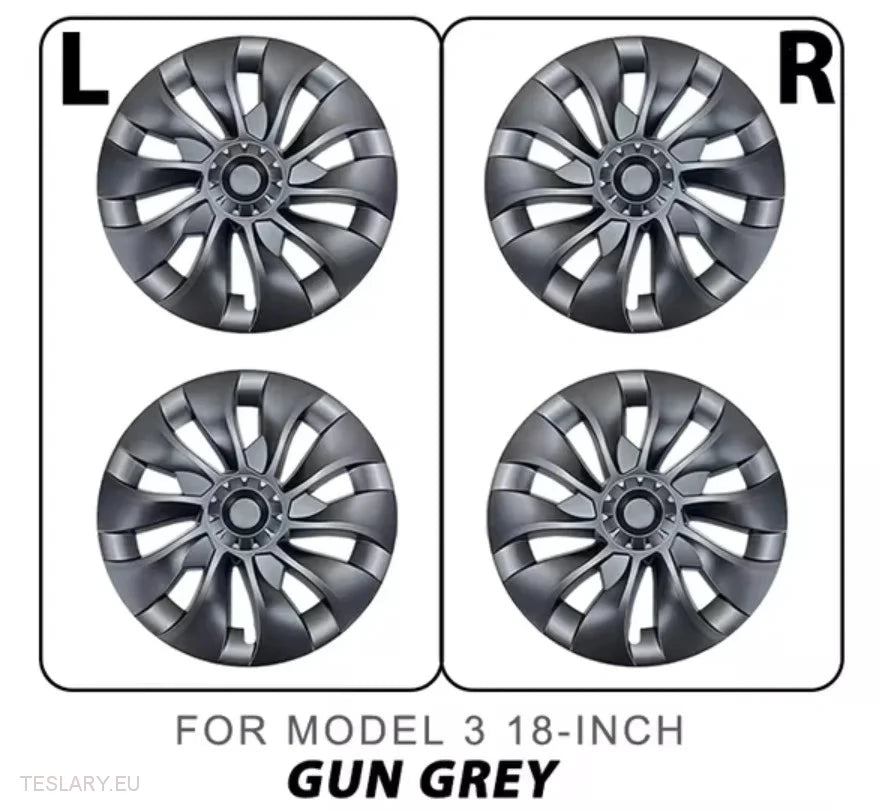 Tesla Model 3 18" UNIQUE S23 Performance - Gun Metal Grey