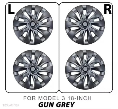 Tesla Model 3 18" UNIQUE S23 Performance - Gun Metal Grey
