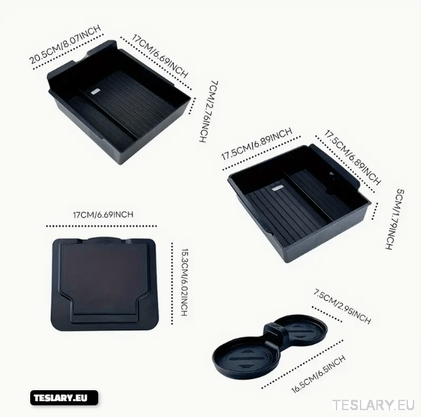 TESLA MODEL 3+ HIGHLAND 2024/2025 Model 4pcs 4 - 1 KIT - TESLARY Tesla Shop Accessories Europe Nederlands Ireland Deutschland Espana Alicante France Italia
