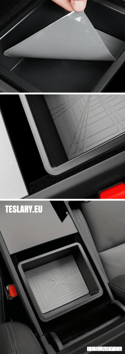 Tesla Model 3+ Highland Central Storage Organisers Front & Rear - TESLARY Tesla Shop Accessories Europe Nederlands Ireland Deutschland Espana Alicante France Italia