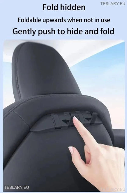 Tesla Model 3 / Y & Highland Hidden Hook for Back of Passenger or Driver Seats - TESLARY Tesla Shop Accessories Europe Nederlands Ireland Deutschland Espana Alicante France Italia