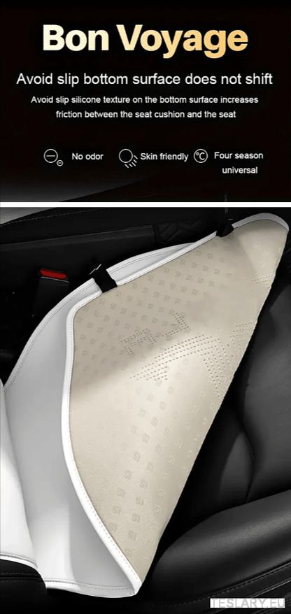 Tesla Model 3 / Y Nappa PU Leather Fitted Seat Protective Covers - TESLARY Tesla Shop Accessories Europe Nederlands Ireland Deutschland Espana Alicante France Italia
