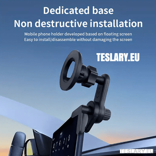 Tesla Model S X Y 3 Screen Phone Mount Holder 360 Degree - TESLARY Tesla Shop Accessories Europe Nederlands Ireland Deutschland Espana Alicante France Italia