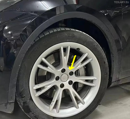 Alloy Wheel AntiTheft Lug Nuts Suitable for Tesla 3  Y S X Models