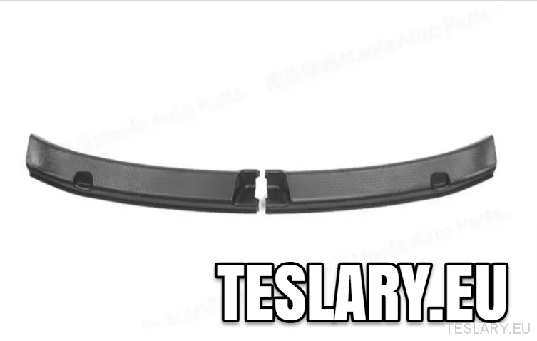 Tesla Model Y 2021 - 2024 ABS Trunk Protector Guard Carbon Fiber Style - TESLARY Tesla Shop Accessories Europe Nederlands Ireland Deutschland Espana Alicante France Italia