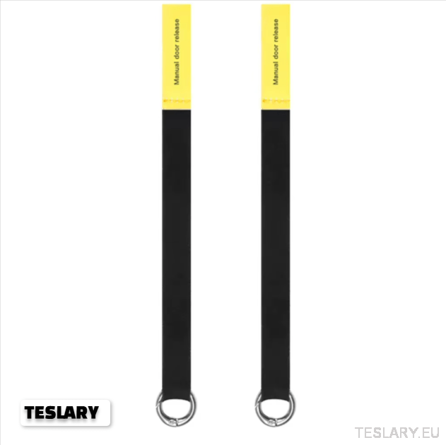TESLA MODEL Y Rear Door Emergency Manuel Door Release Cord Juniper 2021 - 2025 - TESLARY Tesla Shop Accessories Europe Nederlands Ireland Deutschland Espana Alicante France Italia